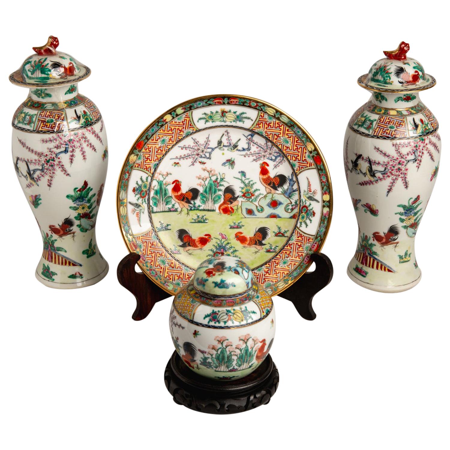  Chinese Porcelain Set 
