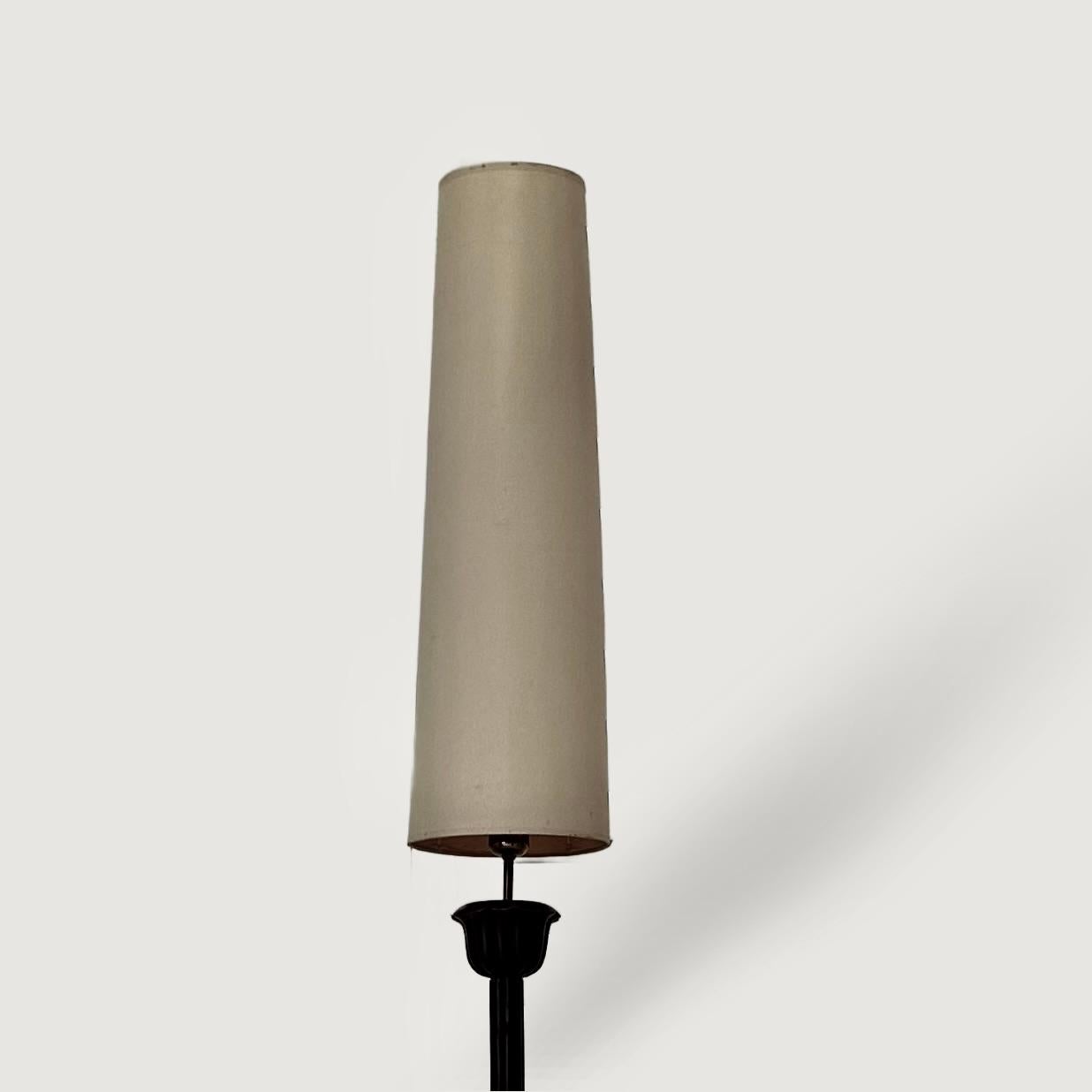 Garouste  (1946) & Bonetti (1952) Bronze Floor Lamp In Good Condition For Sale In CA, CA