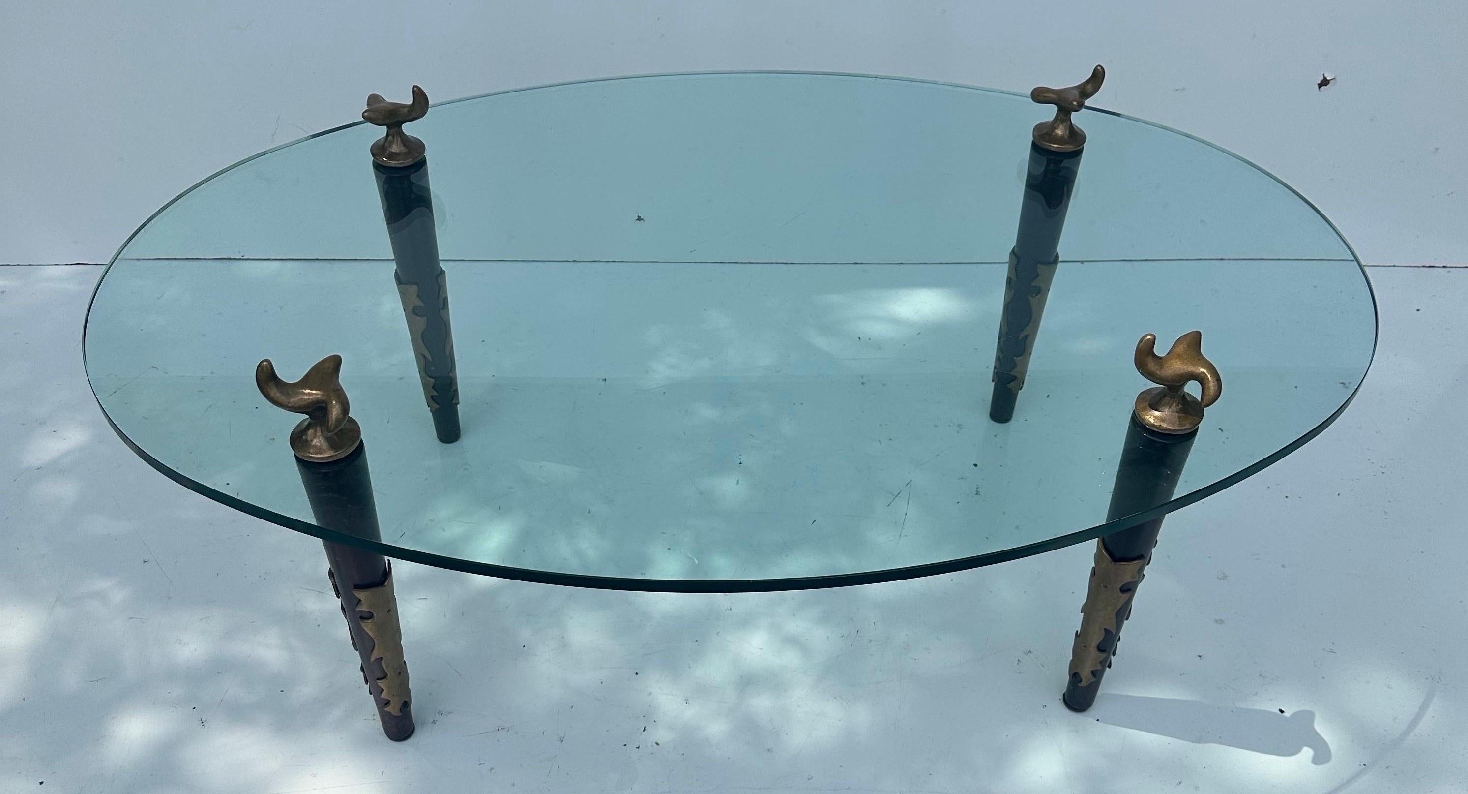 Baroque Garouste And Bonetti coffee table Model Quator For Sale