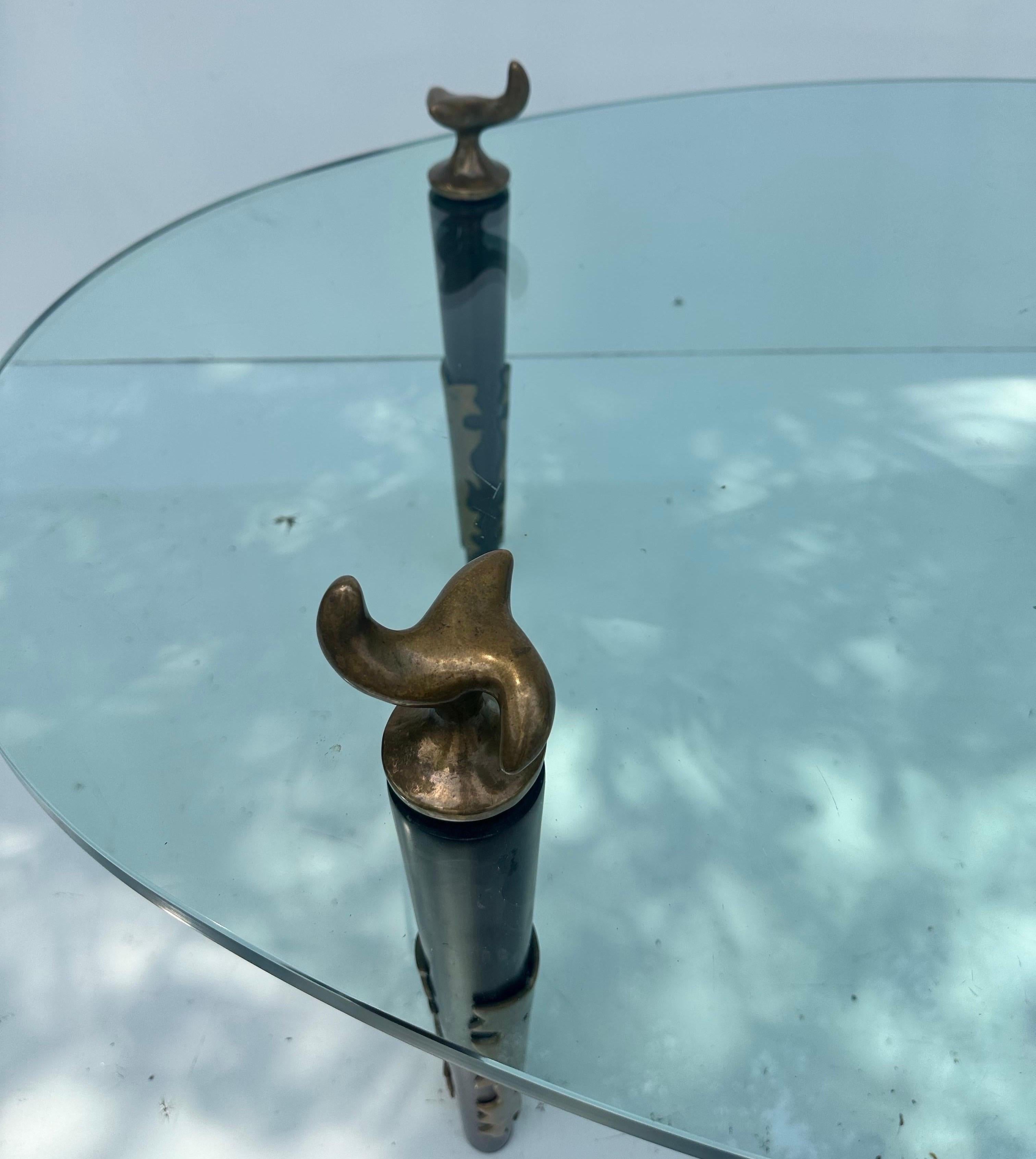 Bronze Table basse modèle Quator Garouste And Bonetti en vente
