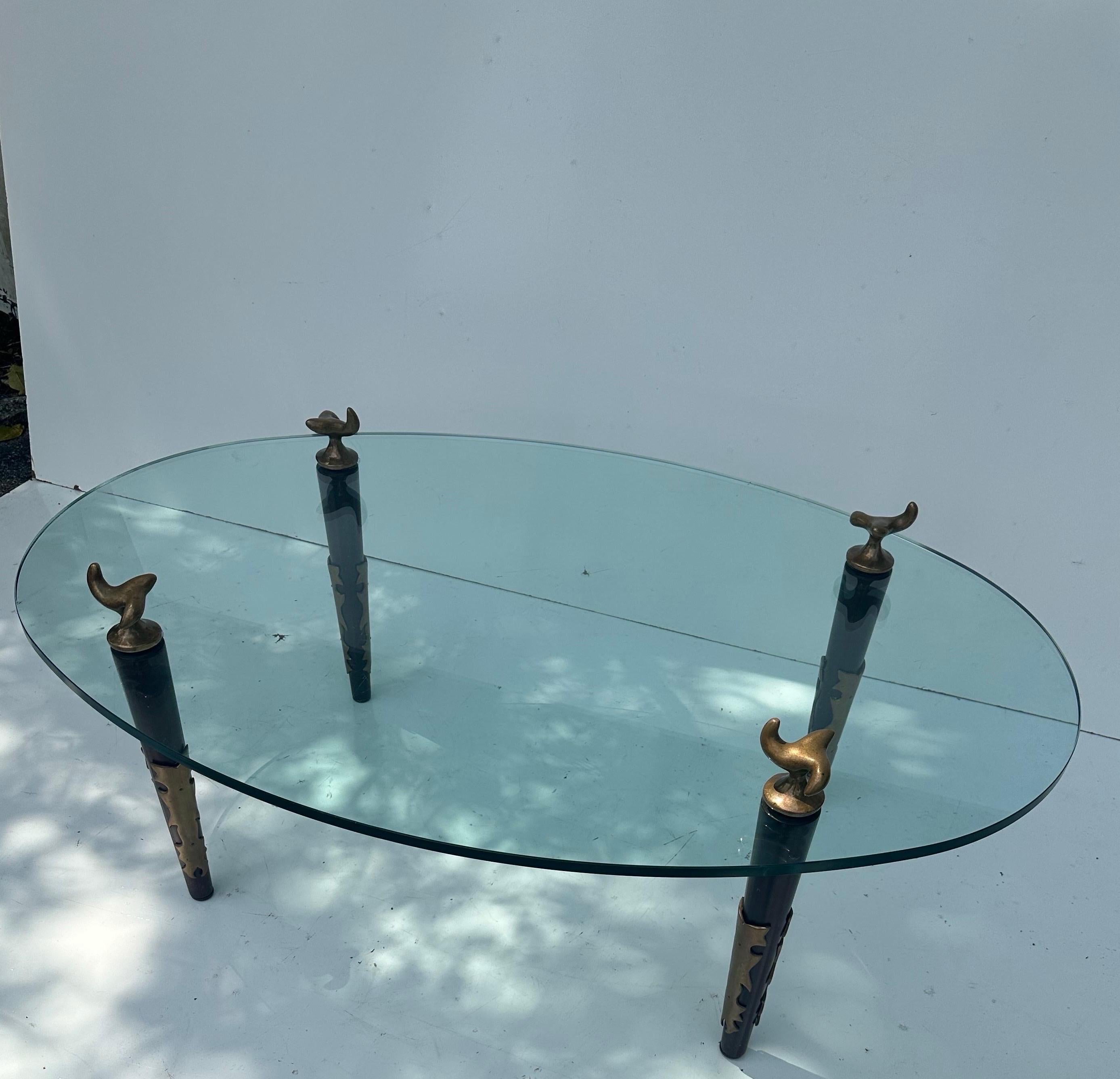 Garouste And Bonetti coffee table Model Quator For Sale 2