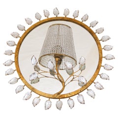 Garouste and Bonetti - Applique a specchio per Maison Baguès