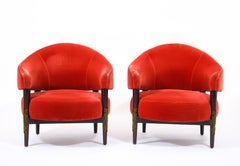Garouste & Bonetti “Quatuor” Armchairs, France 1980's