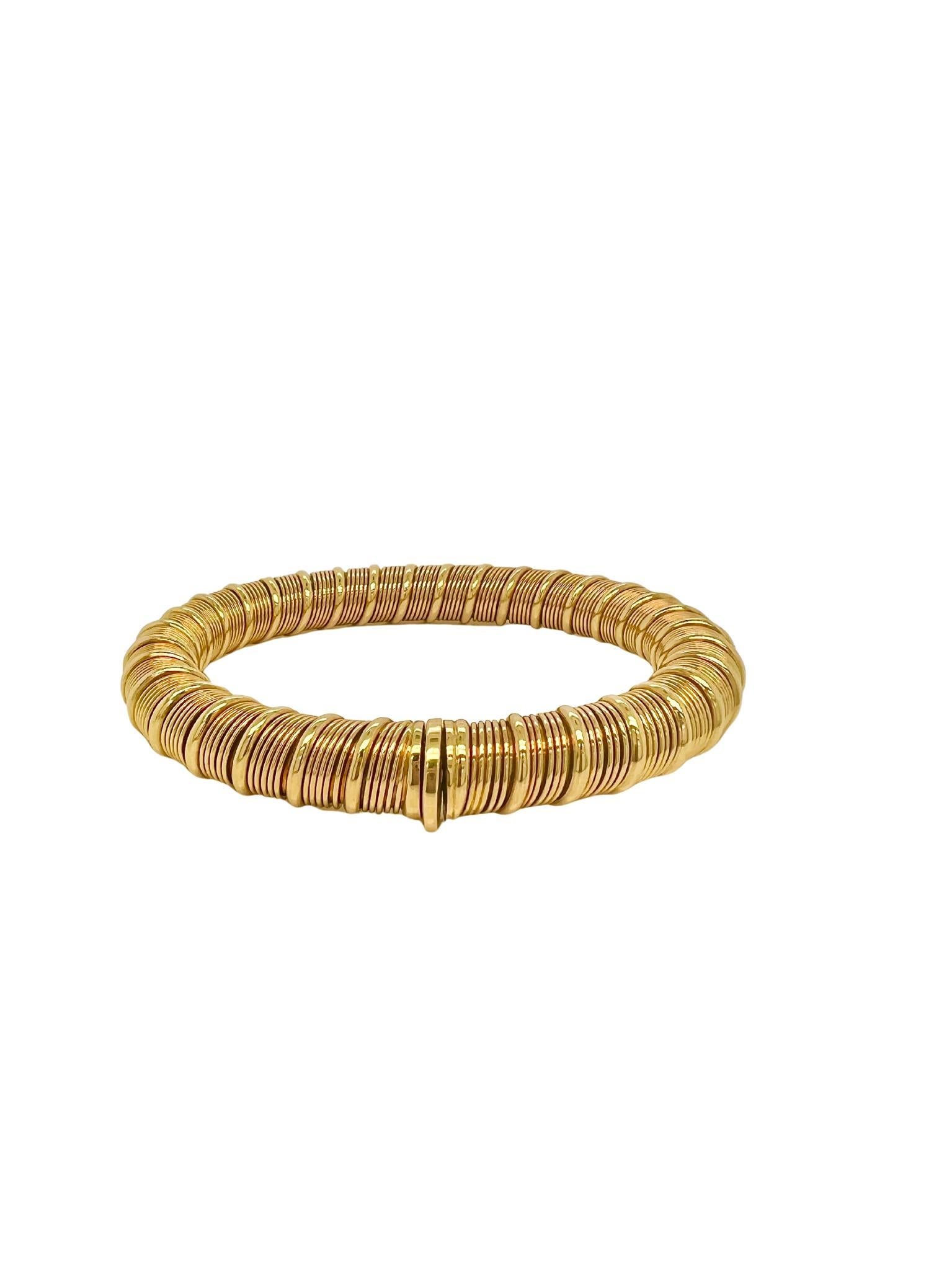 Donna Bracciale a spirale in Corde d'Oro 18k Garrard in vendita