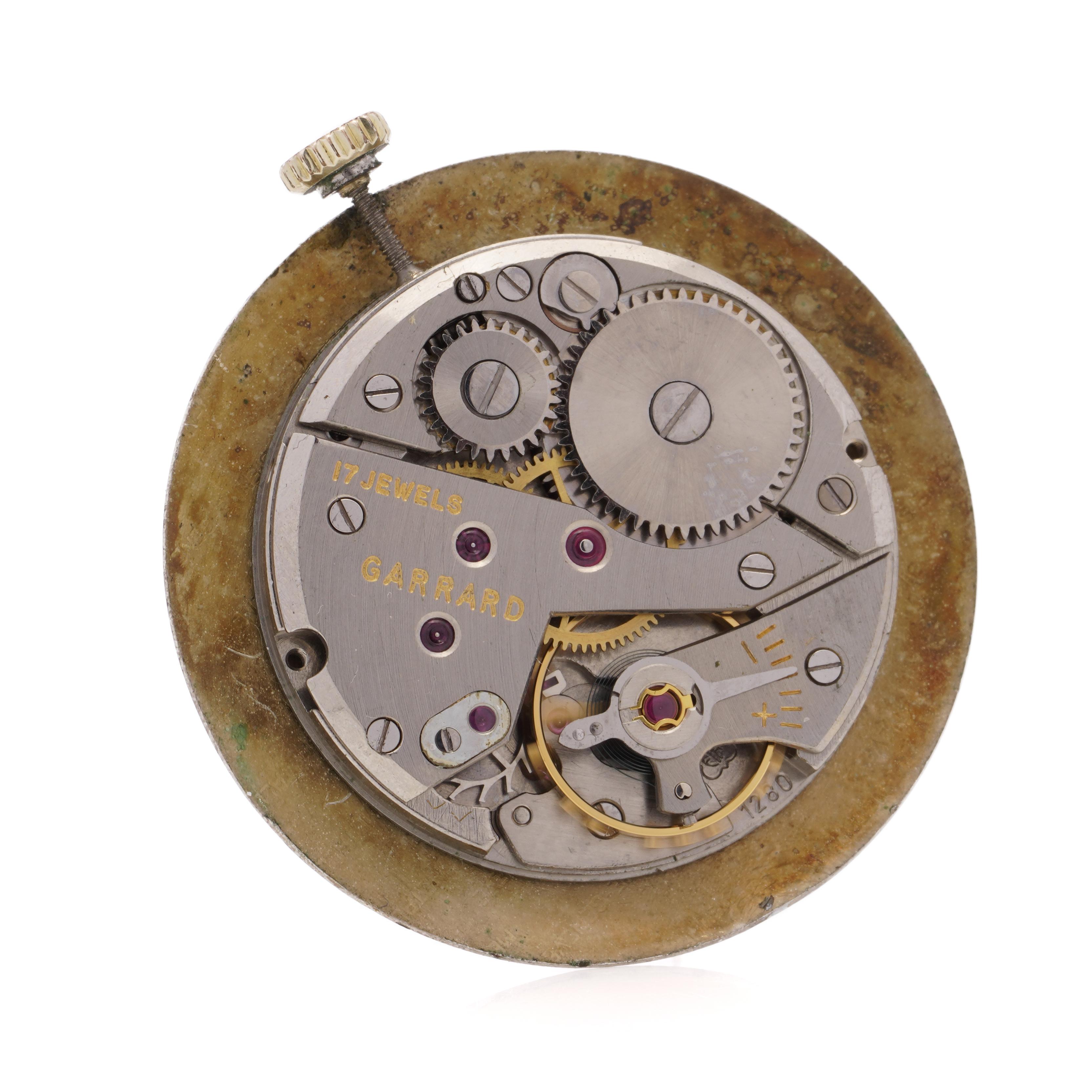 Men's Garrard 9kt. gold men's wristwatch, 1957 