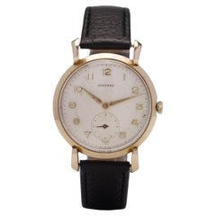 Retro Garrard 9kt. gold men's wristwatch, 1957 