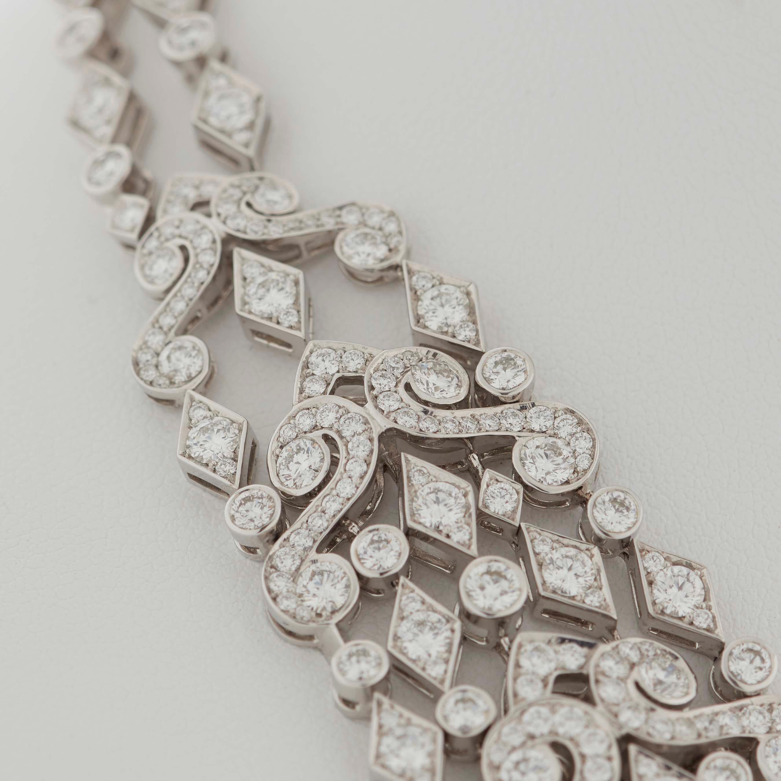 Garrard High Jewellery Iconic Albemarle 21.14ct White Diamond Five-Row Necklace 1