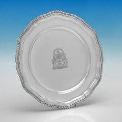 Garrard & Co - 316 troy ounce set of dinner plates and side plates - 1973 & 1975