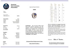 Garrard & Co. Bague cocktail en or 18 carats avec 30,12 carats de saphirs et diamants