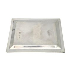 Garrard & Co Ltd for James Robinson Sterling Silver Small Tray w/Mono #19428