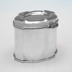 Garrard & Co. - Sterling Silver Tea Caddy - London 1926