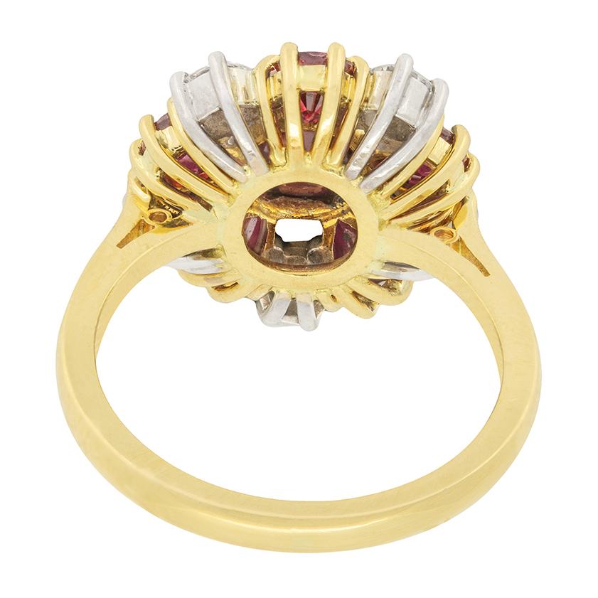 Modern Garrard & Co. Vintage 1.97ct Ruby and Diamond Ring, c.1990s