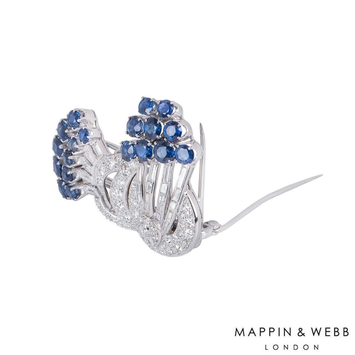 antiques roadshow sapphire brooch