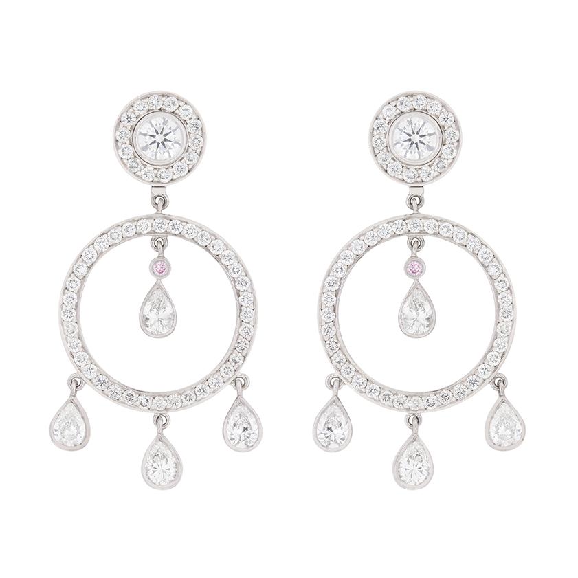 Garrard Diamond Drop and Stud Earrings at 1stDibs diamond drop and