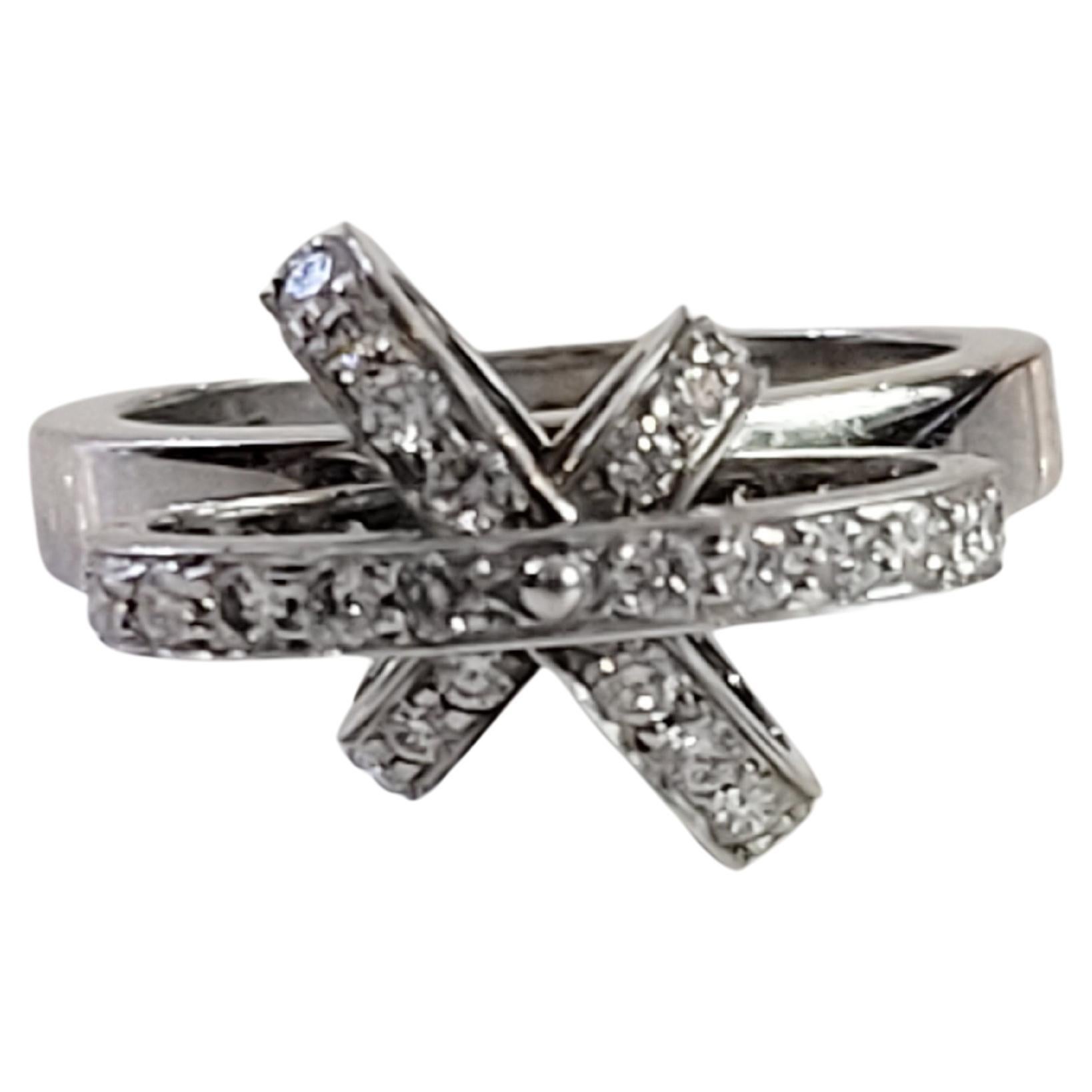 Garrard Diamond ring size 6 For Sale