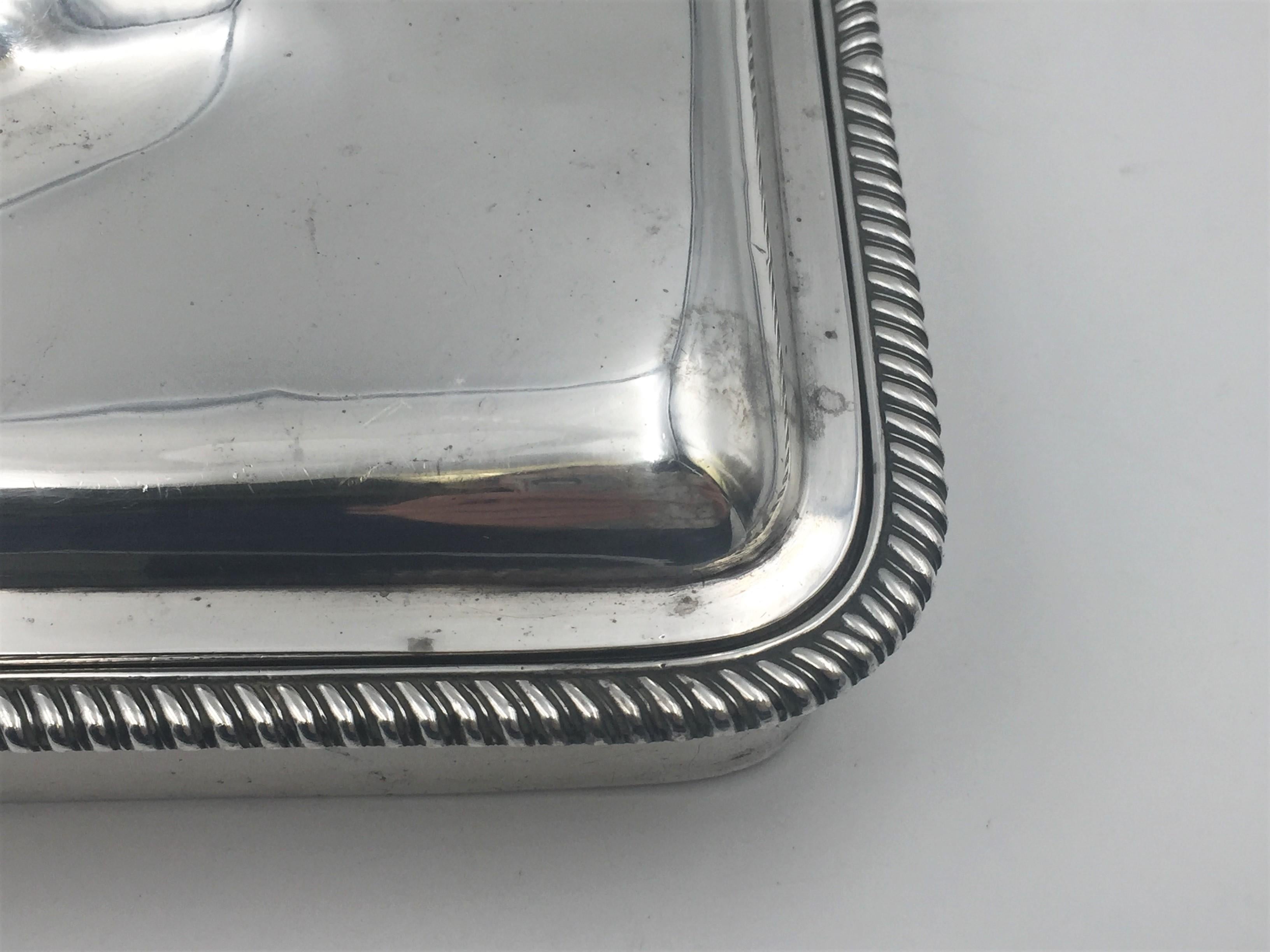 Garrard English Sterling Silver 1806 Georgian Covered Cheese Warmer Dish In Good Condition For Sale In New York, NY