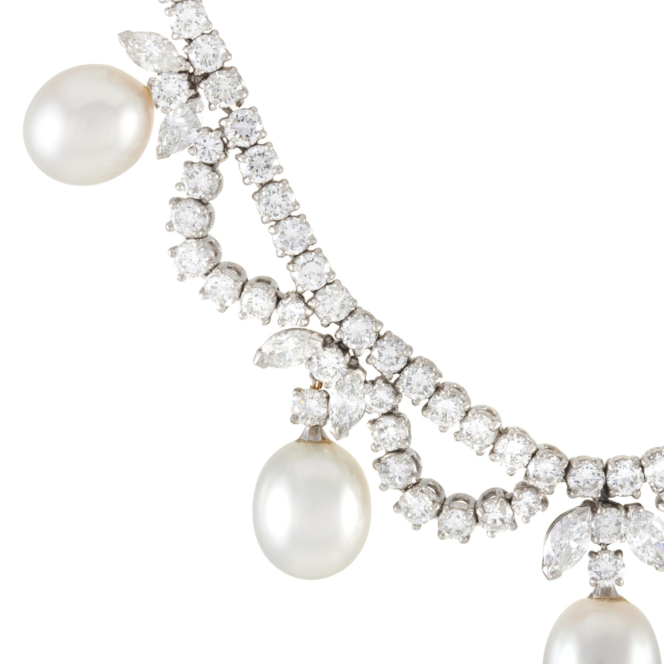 The Cartier “Juste un Clou” necklace is made of 18K white gold and embellished with diamonds. The necklace weighs 6 grams and boasts a 17” chain and a nail-shaped pendant that measures 0.88” in length and 0.75” in width.
 
 This jewelry piece is