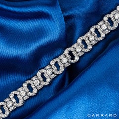 Garrard Platin-Diamant-Armband 9,20 Karat E/F Farbe