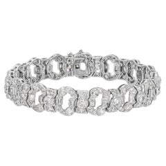 Garrard Platinum Diamond Bracelet 9.20ct E/F Colour