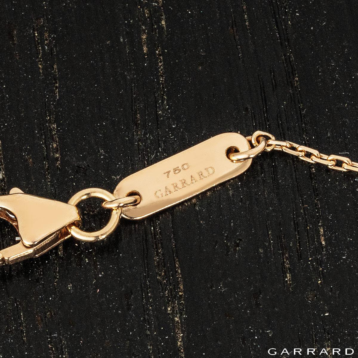 Garrard Pendentif Albemarle en or rose et diamants 2014376 Excellent état - En vente à Mayfair, London, London