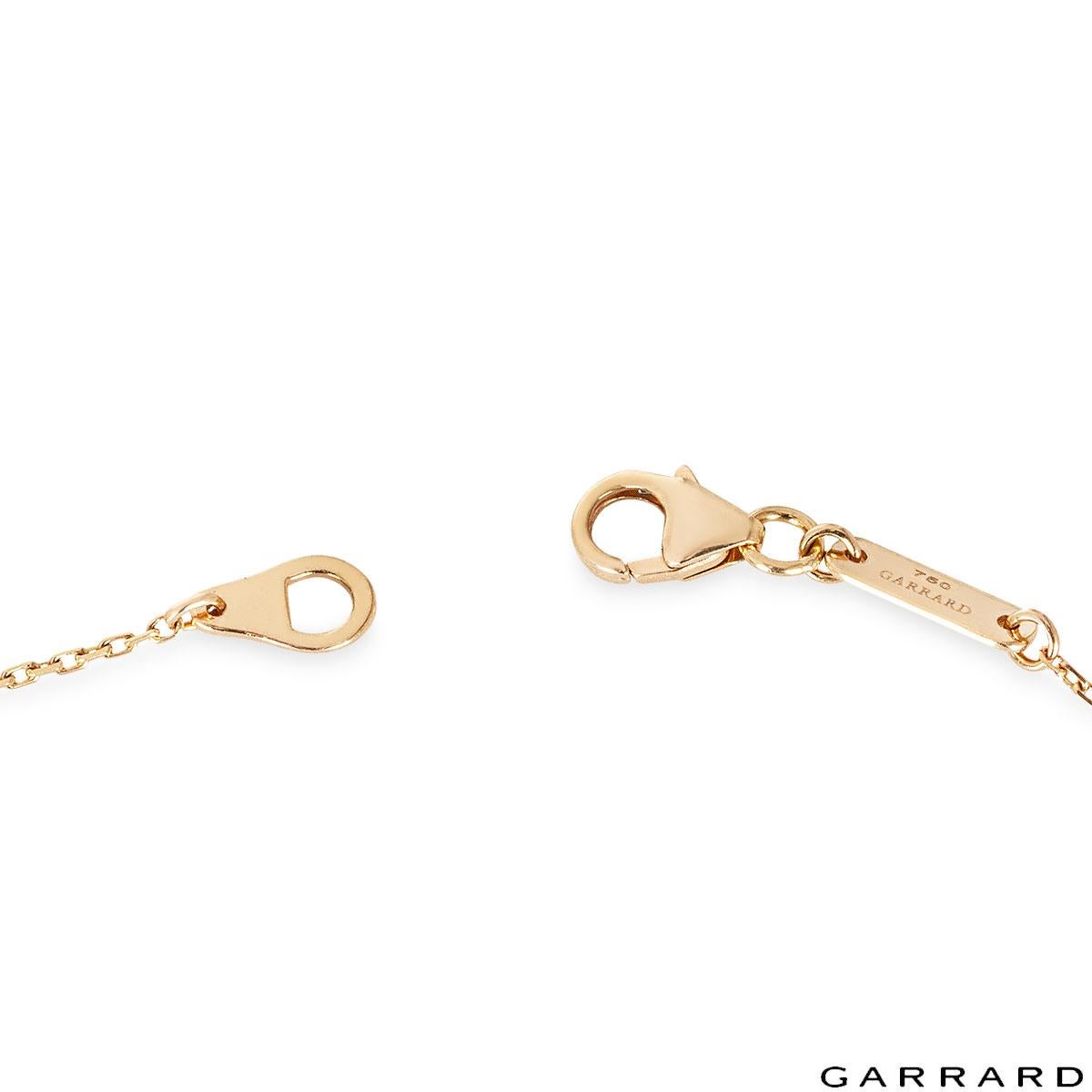 Garrard Pendentif Albemarle en or rose et diamants 2014376 en vente 1
