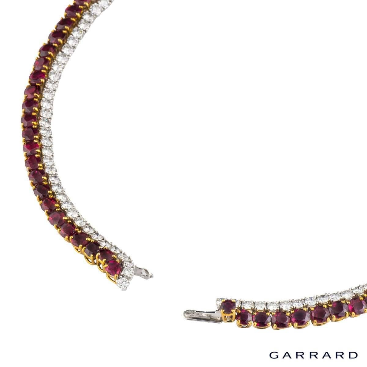 Garrard Ruby Diamond Necklace 75.50 Carat Rubies 14.26 Carat Diamonds 3