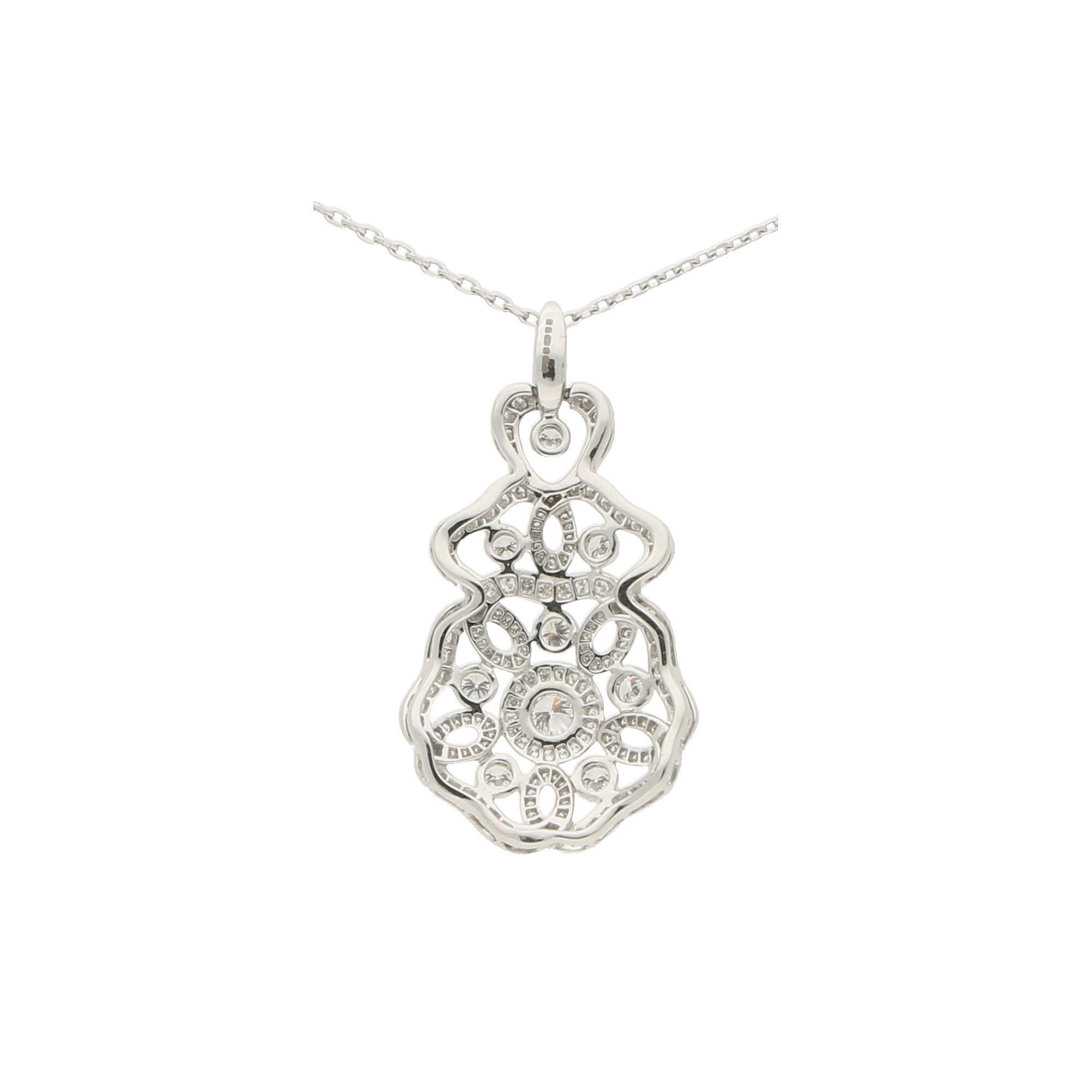 tudor rose pendant