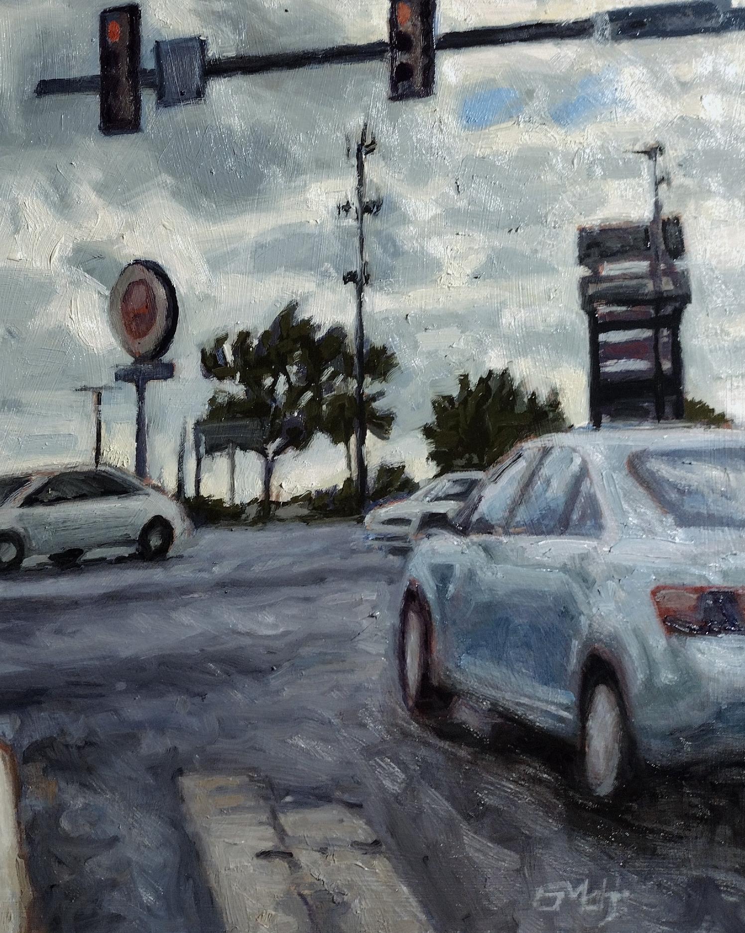   Intersezione  18x14, olio su pannello Scena di città  Paesaggio


L'artista è un pittore di paesaggi regionali che lavora con oli e pastelli e i cui soggetti variano dalle montagne e dal deserto del Texas occidentale alle zone umide lungo la costa