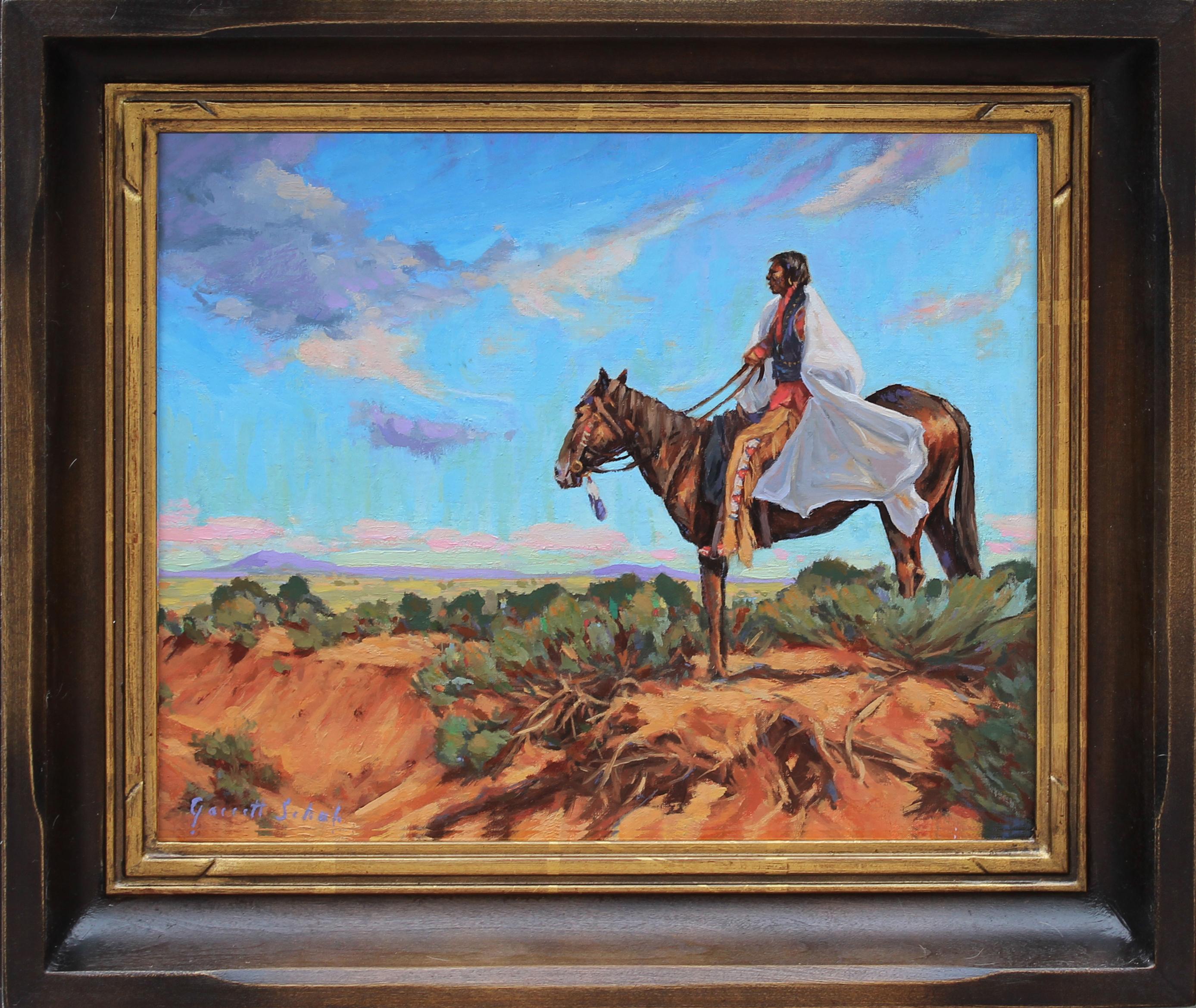 Taos Winde – Painting von Garrett Schuh