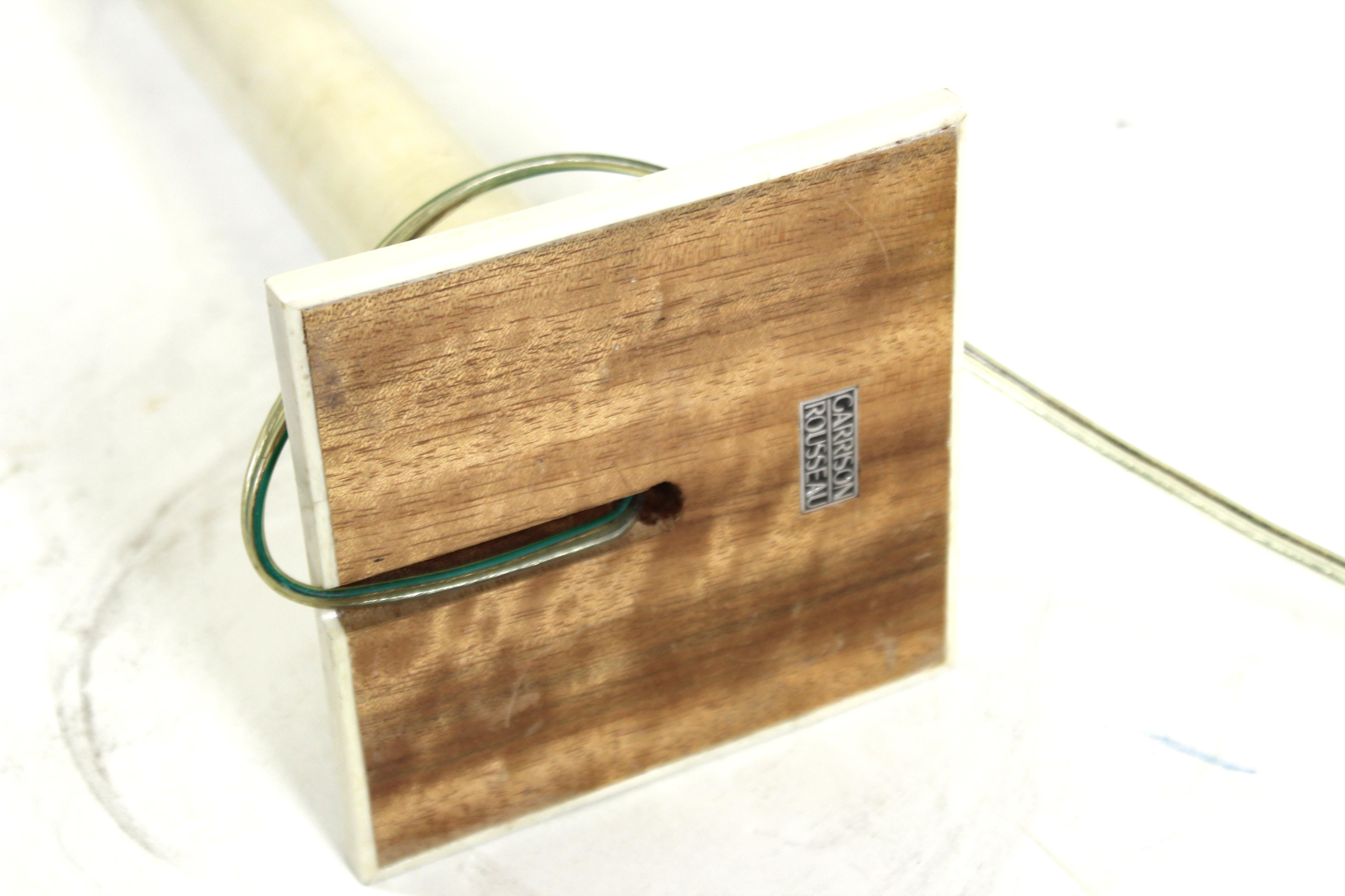 Garrison Rousseau Modern Parchment Table Lamp 2