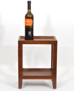 Garrison Rousseau Snake Skin Side Table or Telephone Table