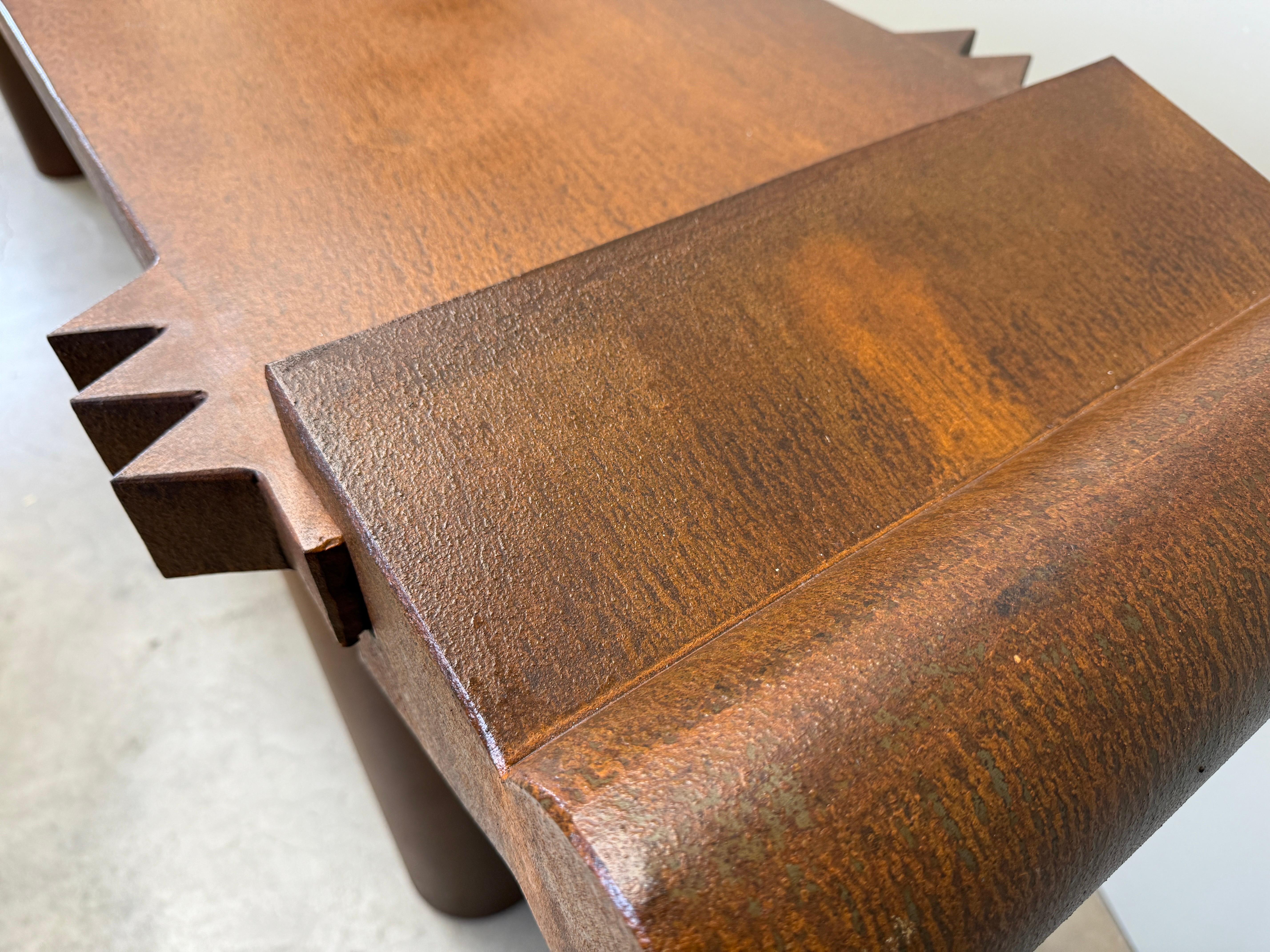 Garry Knox Bennett Steel Console Table, 2007 For Sale 7