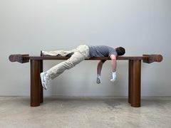 Garry Knox Bennett Steel Console Table, 2007