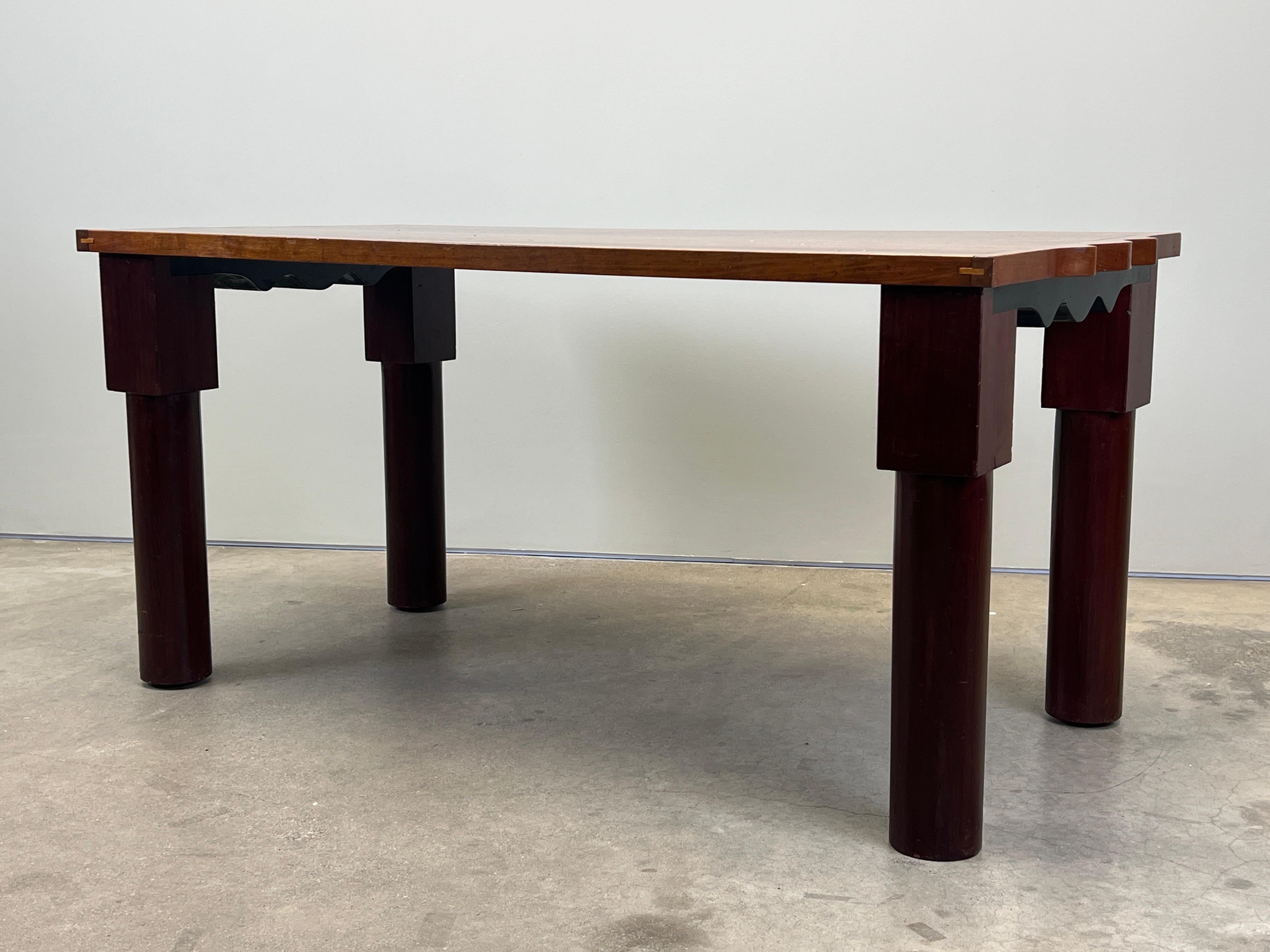 Garry Knox Bennett Table Desk In Good Condition For Sale In Dallas, TX