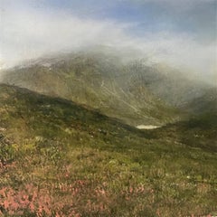 Where I live  original highlands miniature painting