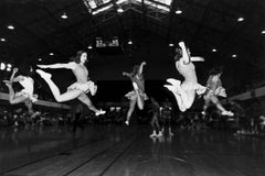 Vintage Austin, Texas (cheerleaders jumping)