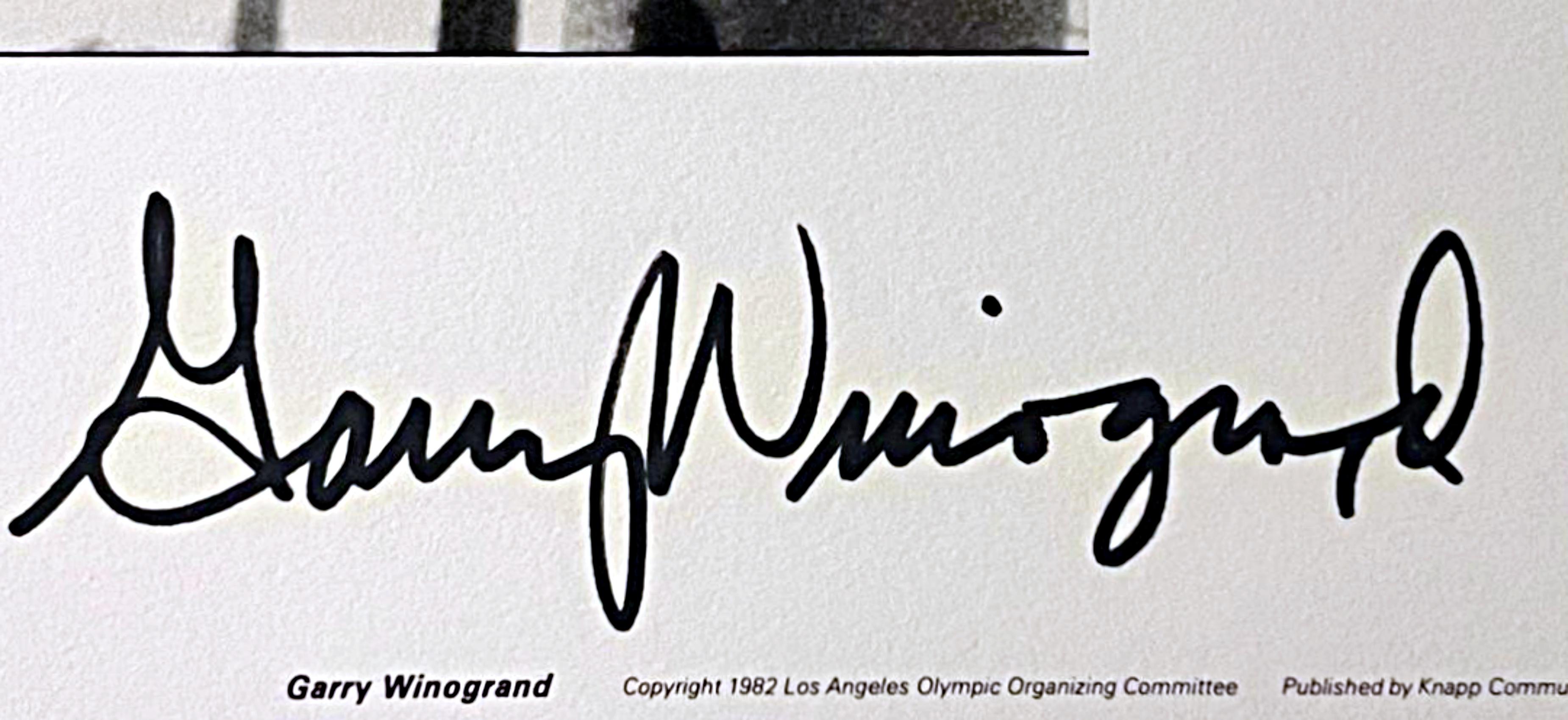 Portrait of Bob Pettis, SIGNED Lt. Ed with COA from publisher, Olympic Committee - Print by Garry Winogrand