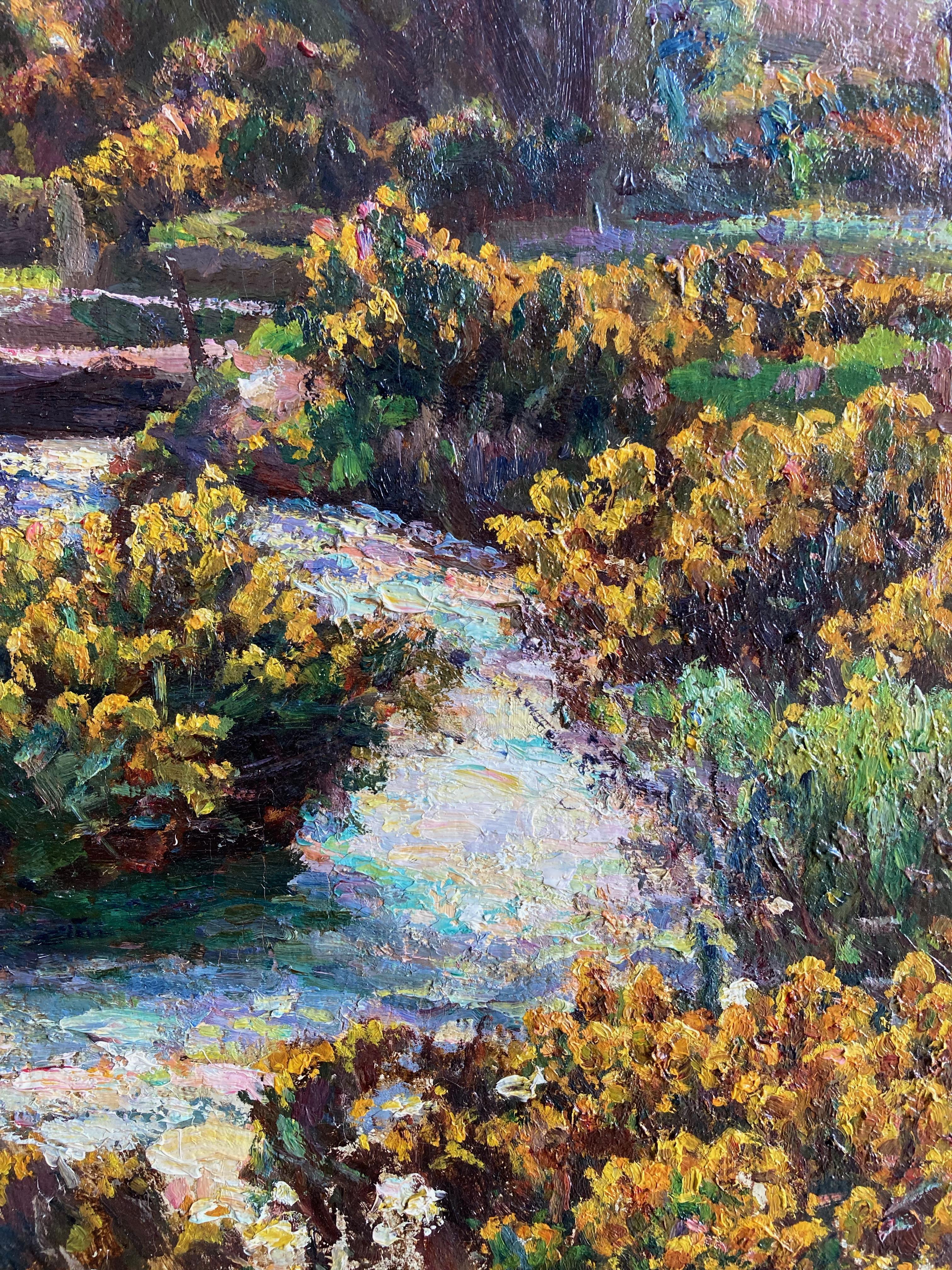 Garstin Cox, Grande dipinto impressionista britannico della Cornovaglia 13