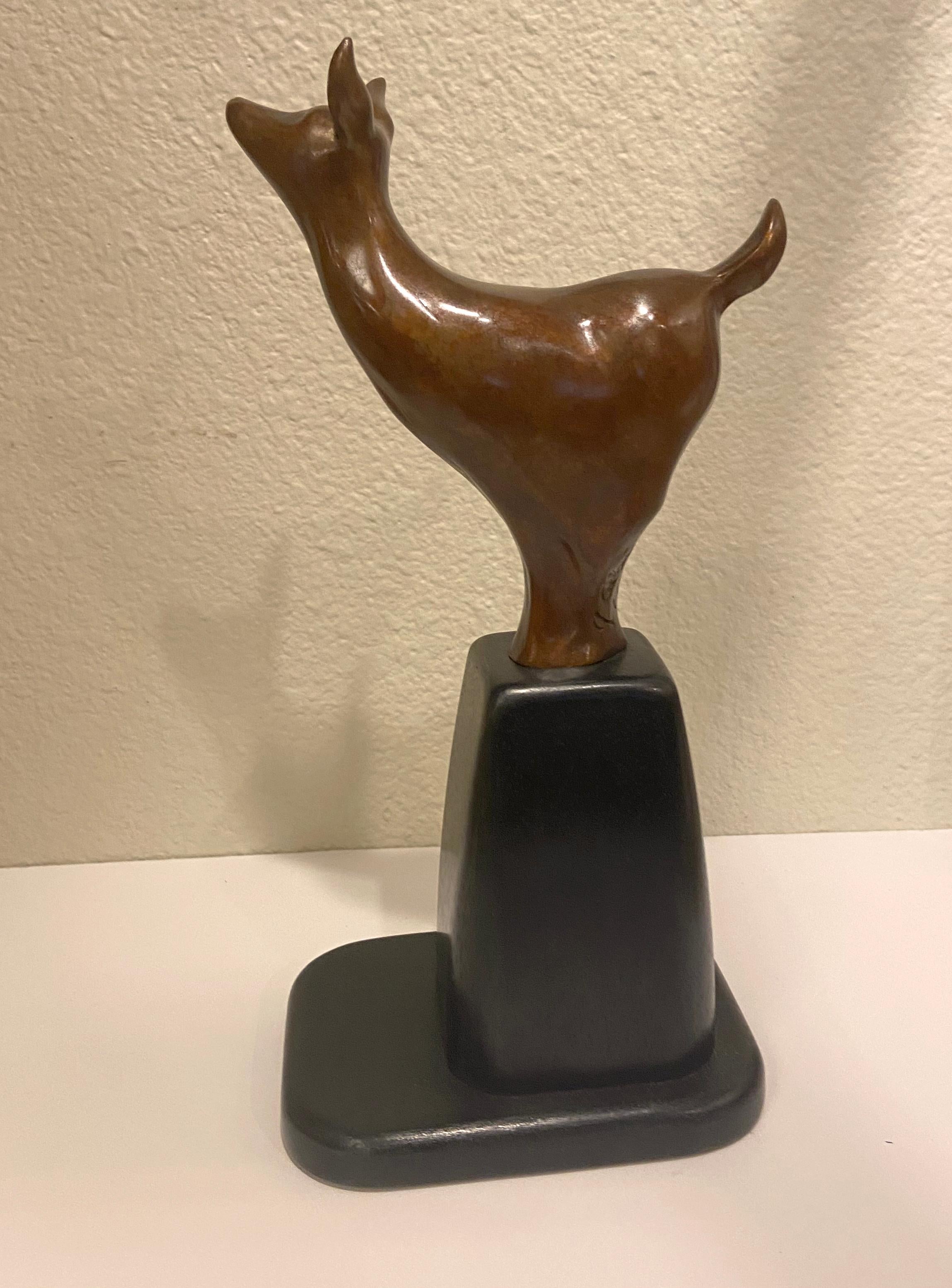 Serenity by Gary Alsum
Abstract Bronze Deer, limited edition of 50, number 1 available.
9.5x4.5x3.5