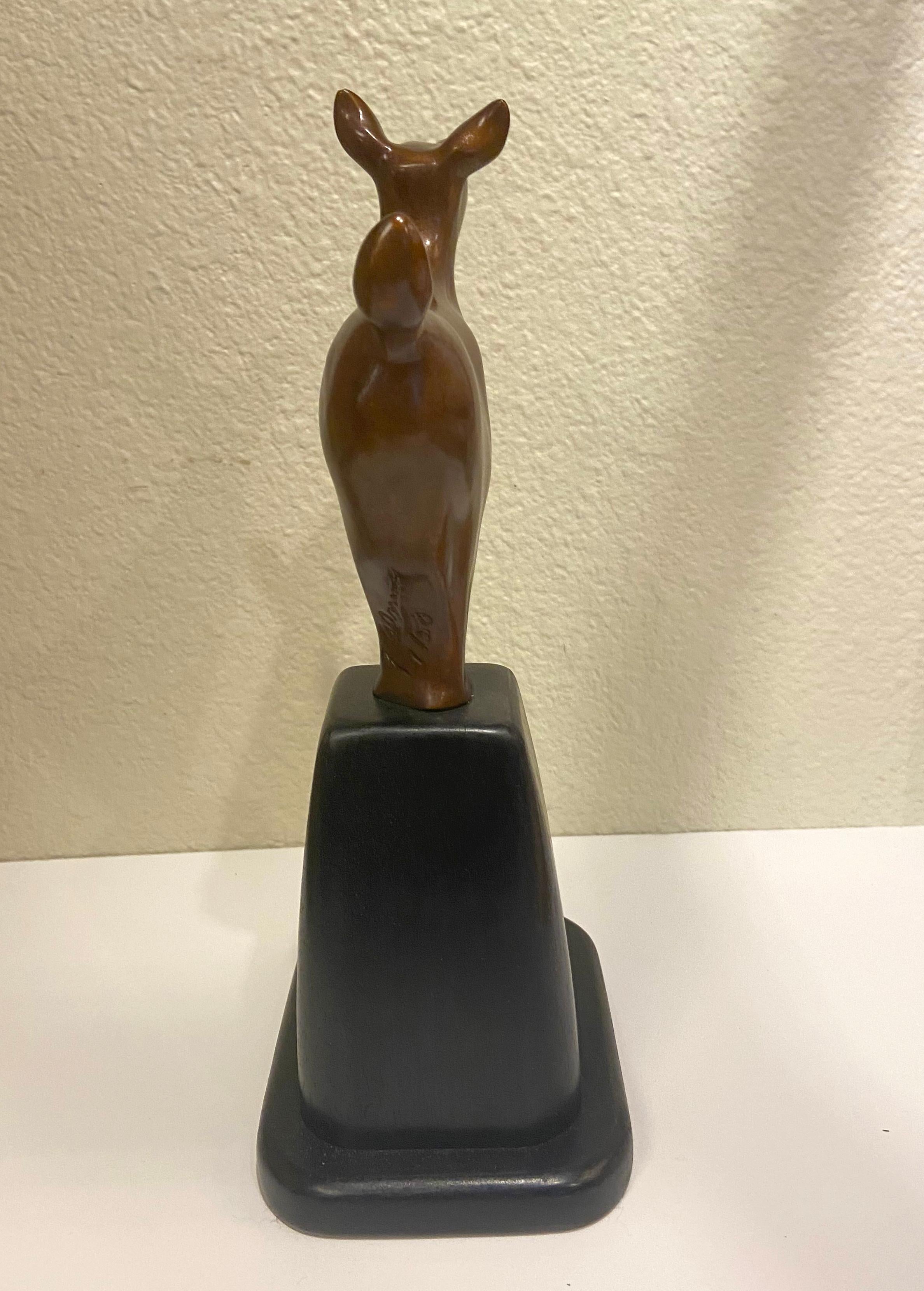 Serenity by Gary Alsum
Abstract Bronze Deer, limited edition of 50, number 1 available.
9.5x4.5x3.5