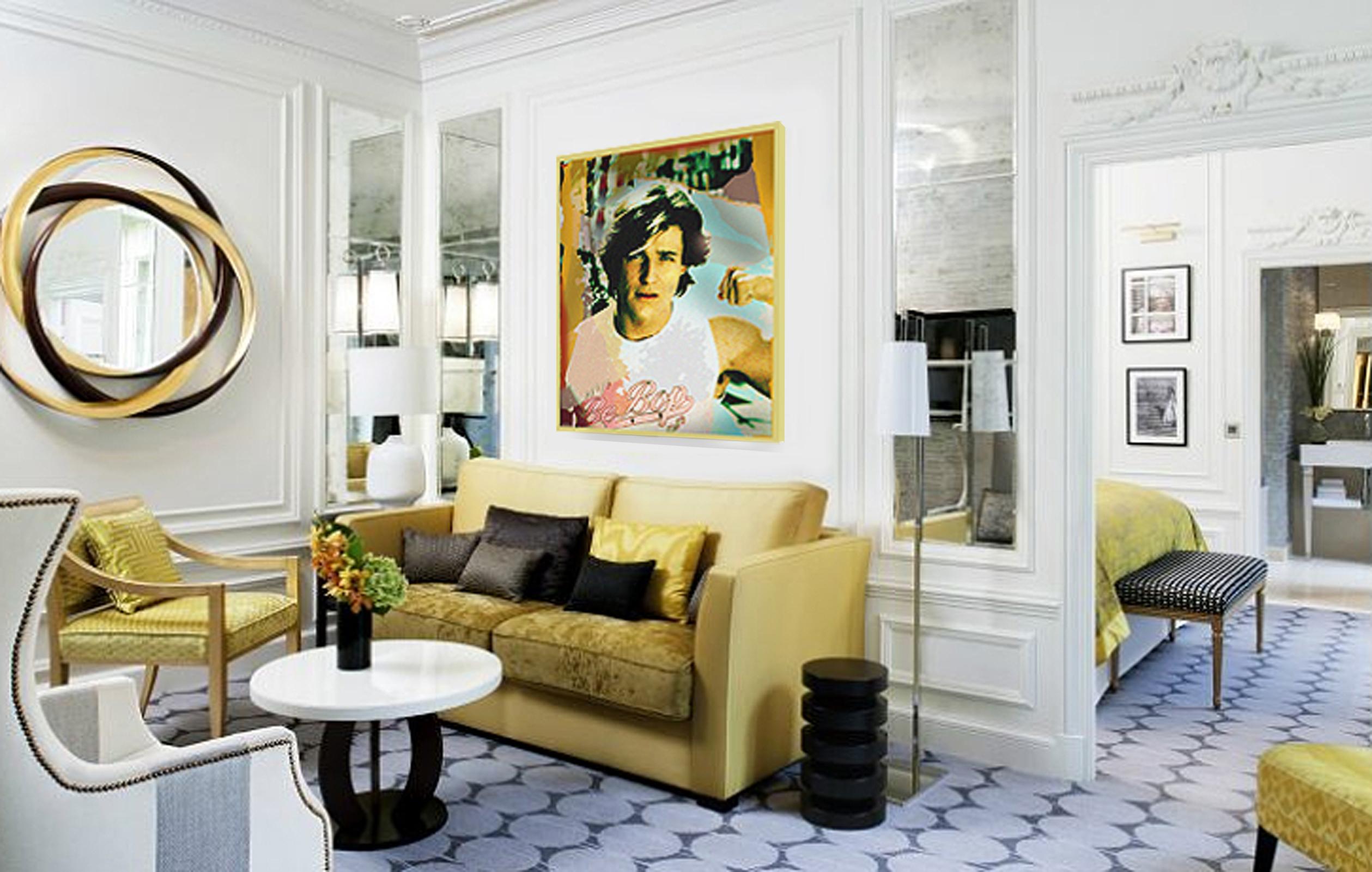 Michael Pare' Beverly Hills 2 (...a large canvas edition; see other sizes below) - Photograph by Gary Bernstein