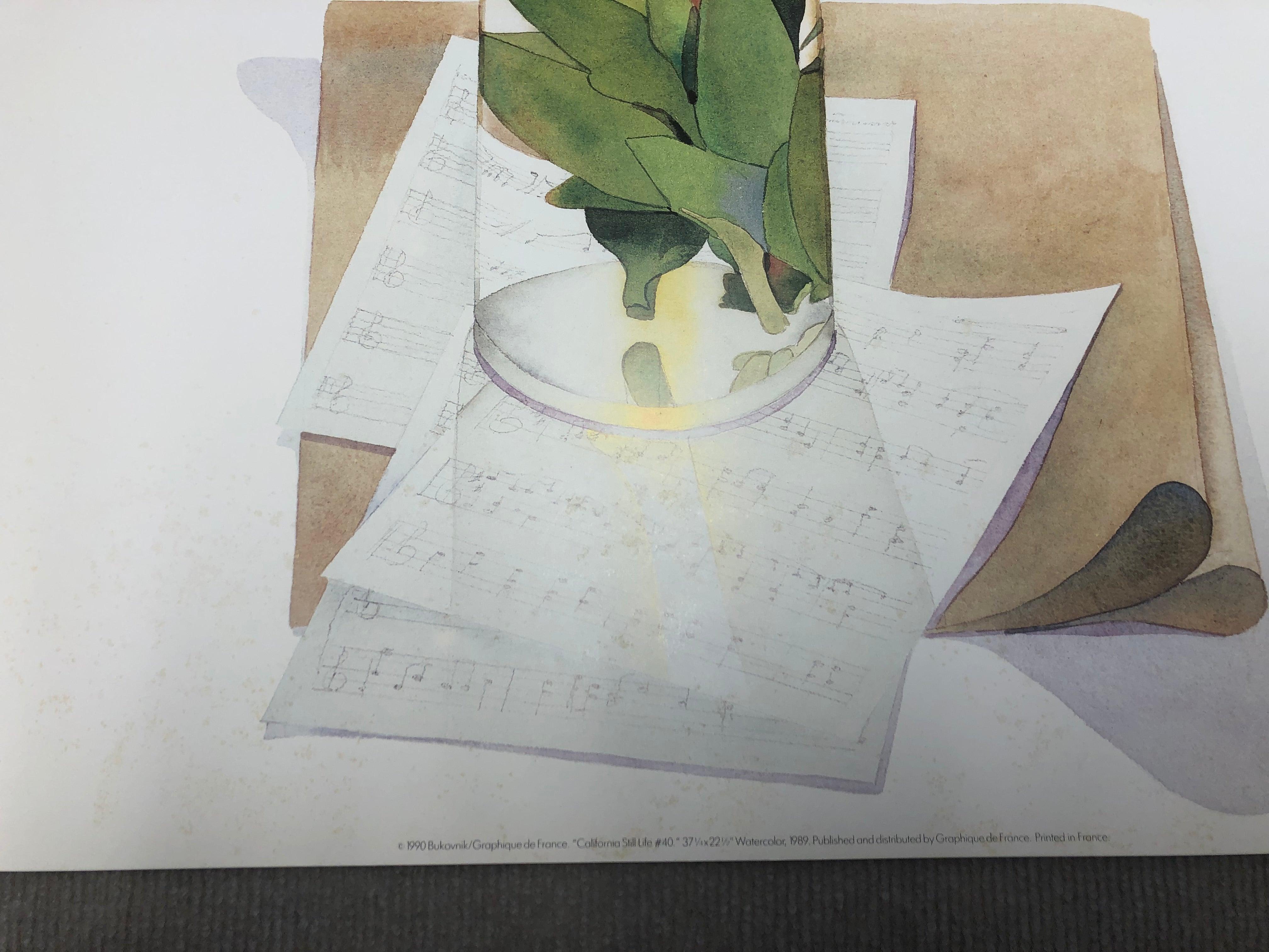 Bodegón californiano nº 40 - Print Contemporáneo de Gary Bukovnik