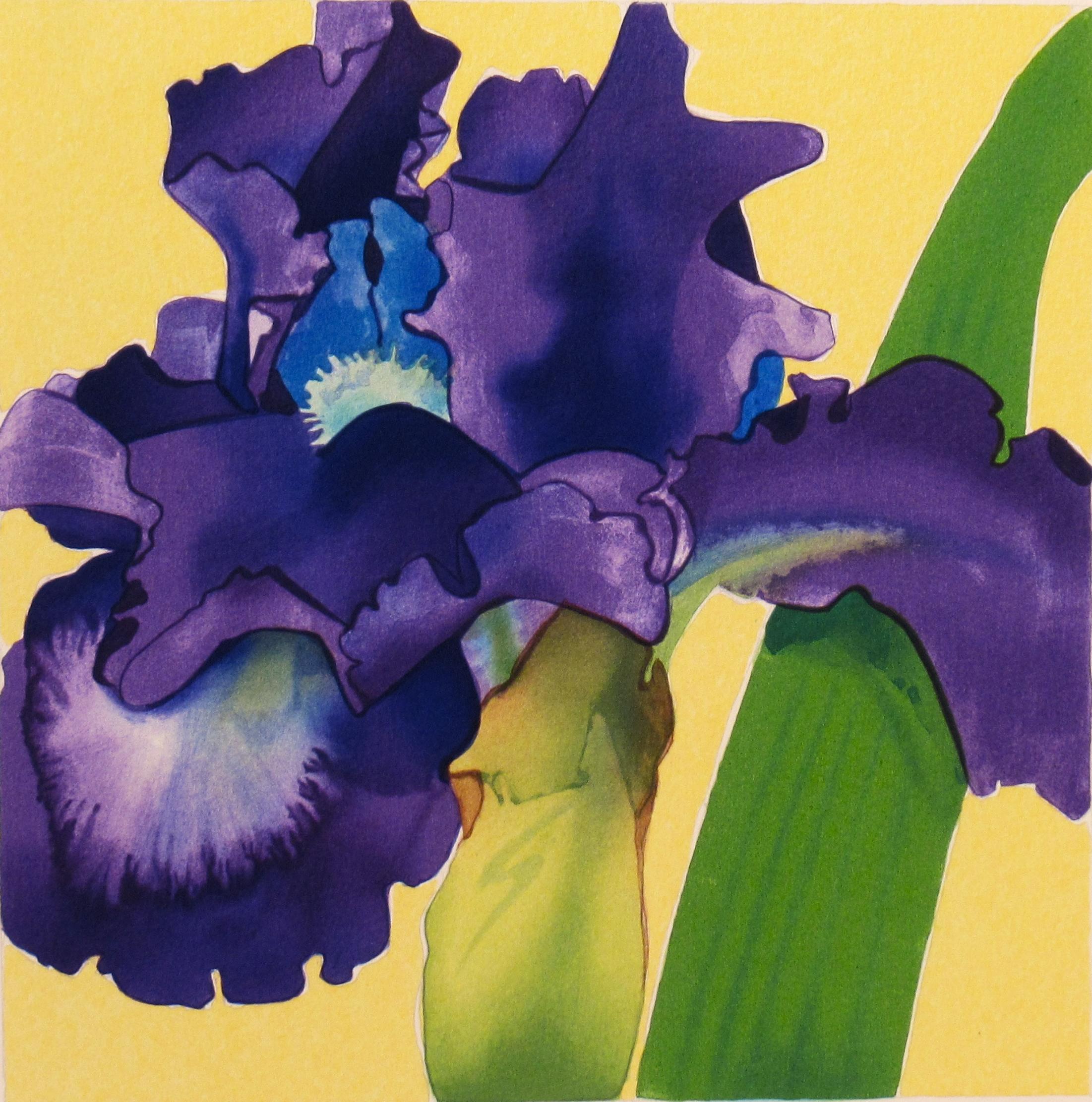 Iris - Print by Gary Bukovnik