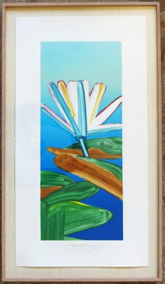 Monoprint of a Lotus