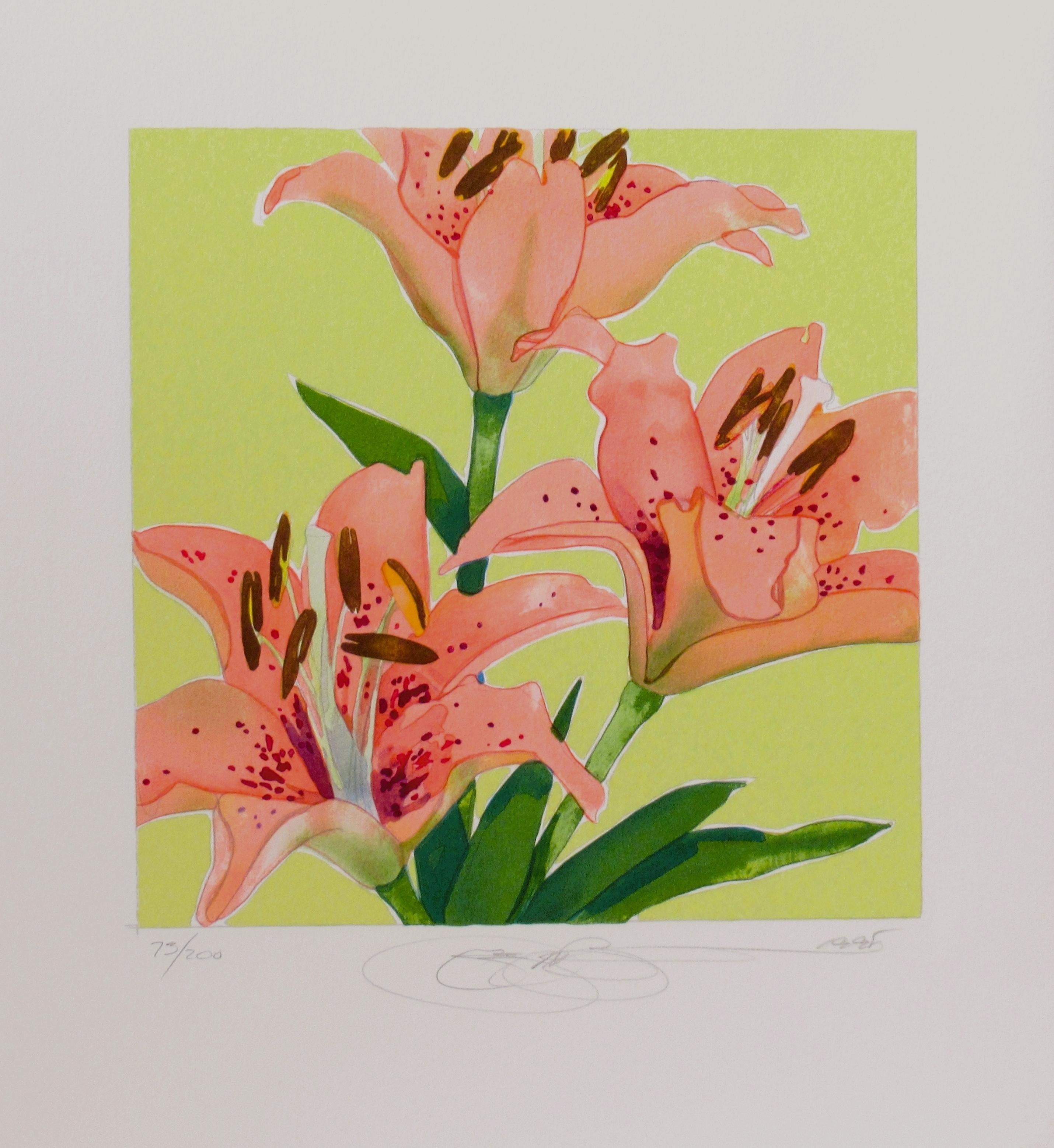 Tiger Lily - Print by Gary Bukovnik