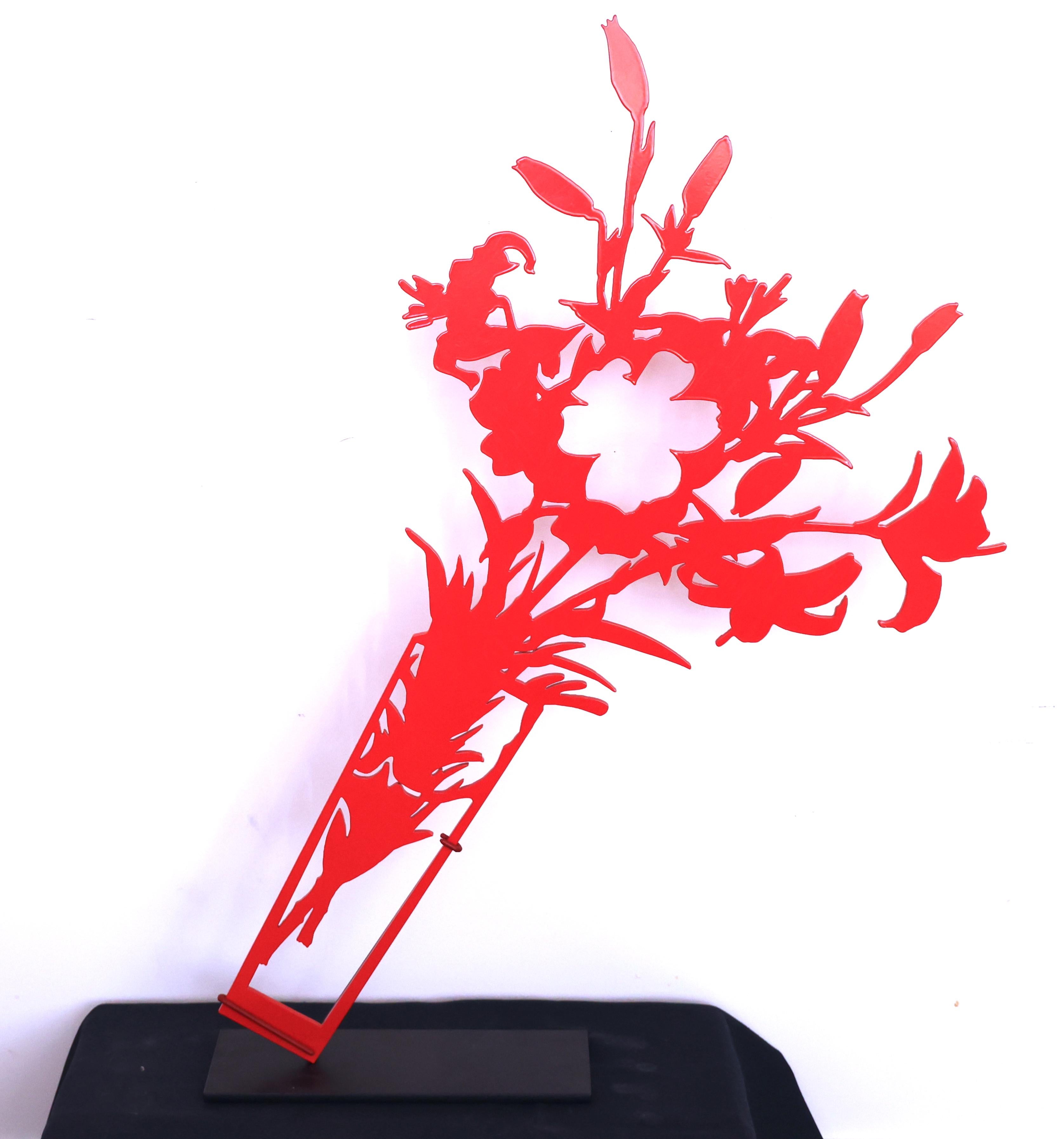 Lilies rouges Tipping en rouge