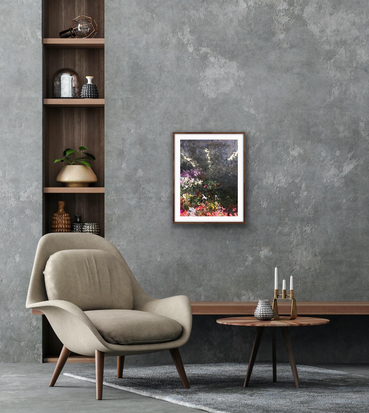 Begonias and Orchids, 2018, photographie manipulée numériquement, signée en vente 2