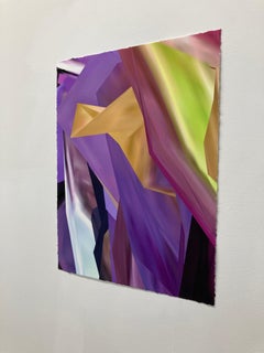 Kurason Lila, 2025, Curacao, Unique pigment print, digitally made by hand