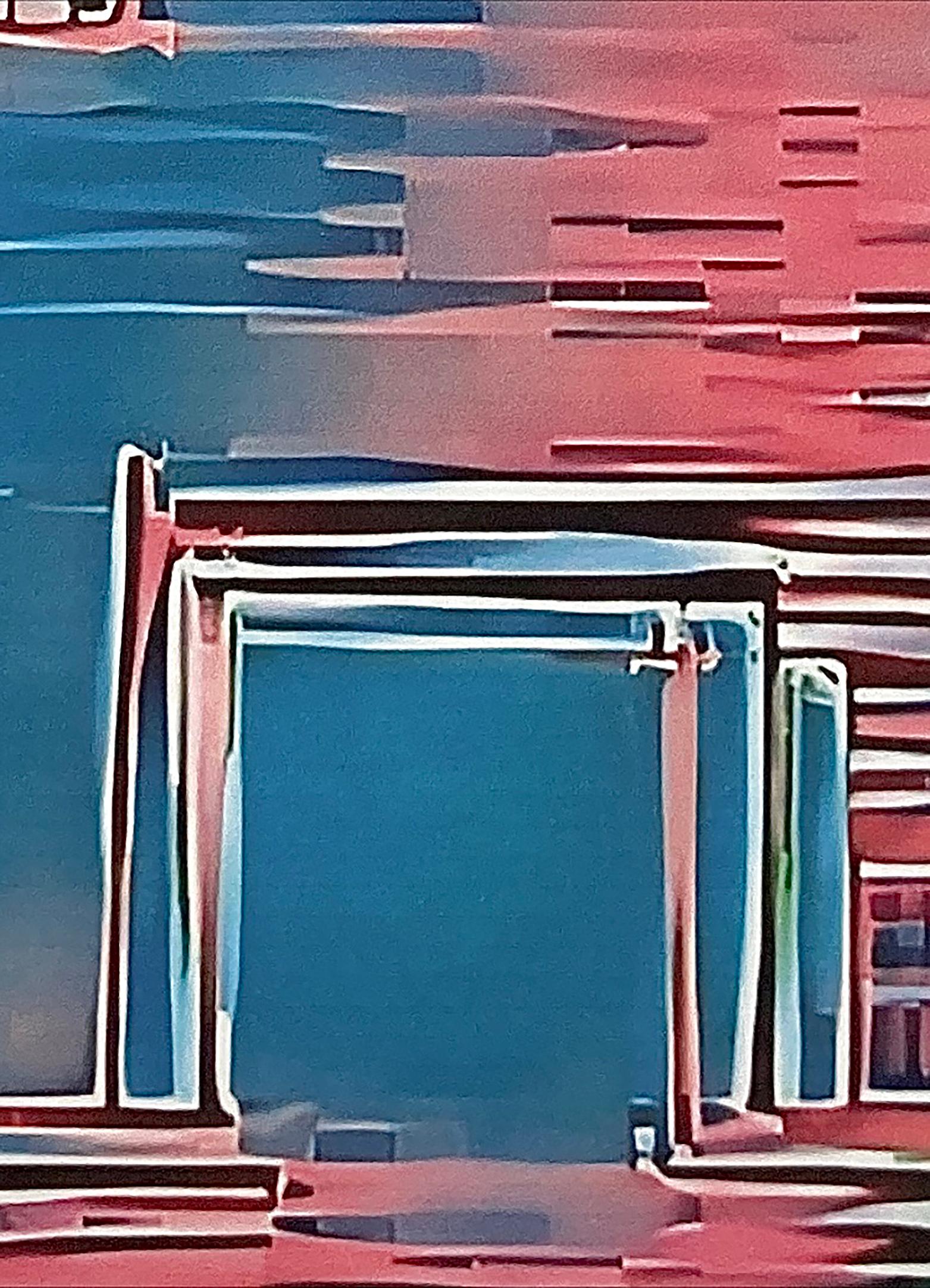 Locus I, 2024, unique pigment print, signed - Abstract Print by Gary Cruz