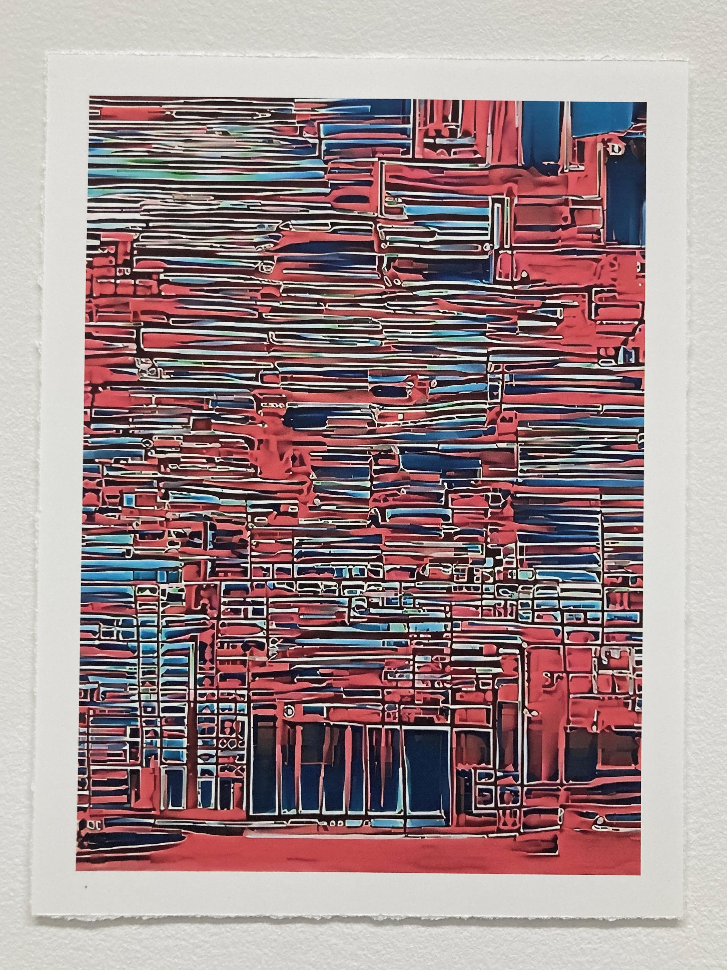 Locus IV, 2024, unique pigment print, signed - Print by Gary Cruz